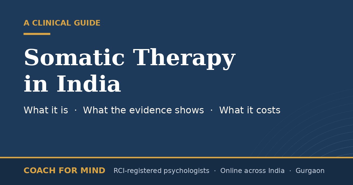 Somatic Therapy in India - a clinical guide